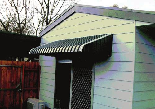 An affordable way to protect your windows and doors in  Aluminium Awnings are available