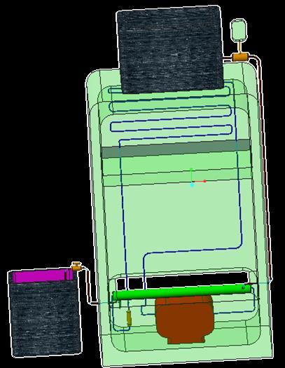 Design of Compact Condenser for Waste Heat Recovery and Cop Enhancement of Refrigerator System takes only 20 minutes to raise the temperature of water to 48 0 c.