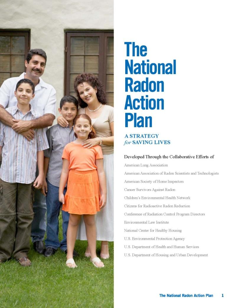 The National Radon Action Plan The (2015) National Radon Action Plan