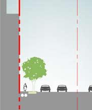 max None Guidelines Parking: Trees: Sidewalk: Setback: Street Wall: Median: Both sides 40-45 o.c. Per RoadCode 22 ft north side 42-60 H.