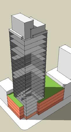 Buildings White Flint Sector Plan Buildings in urban settings combine horizontal elements - the podiums - and vertical elements - the towers - to provide variation, interest, and rhythm along the