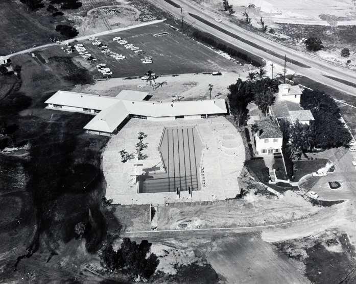 A Fascinating History 1962 Aerial View Looking