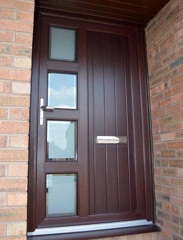 The Brett - see page 14 Introduction The Suffolk Collection is a range of 23 versatile PVC-u door styles, thoughtfully designed to emulate the aesthetic character of timber doors but with the added
