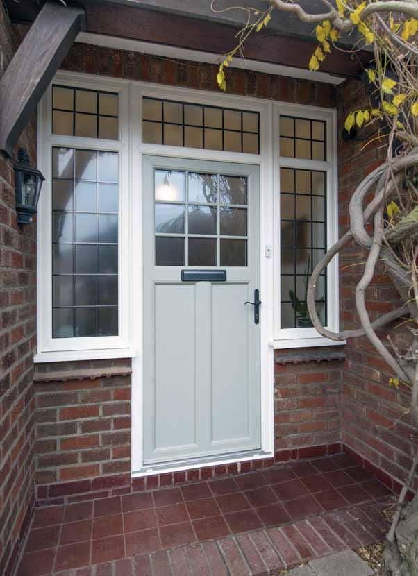 Suffolk Collection doors have an exterior woodgrain texture and you have