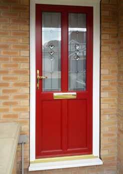 The Sudbury door follows a more classic layout