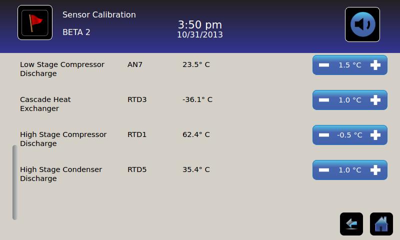 Calibration adjusts temperature sensor readings so that the value displayed matches the actual temperature, as measured by an independent thermometer.