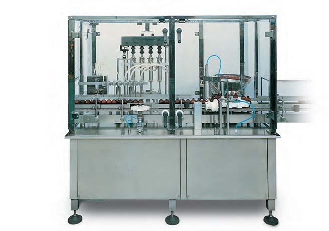 M 19 M19 INTERMITTENT MOTION FILLING AND CAPPING MONOBLOC LIQUID FILLERS for Generic 5 The M19 is an intermittent motion monobloc liquid filling machine for speeds up to 100