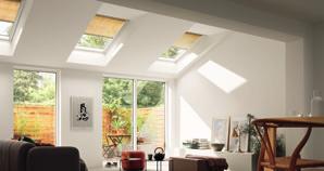 Extension bundle perfect for kitchens Kitchens see their fair share of steam and moisture, which is why our kitchen bundles feature roof windows made with moisture-resistant white polyurethane.