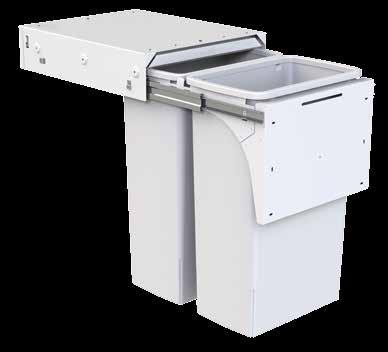 Available in 1 x 40L and 2 x 40L models as part of our Soft Close and Compact bin ranges.