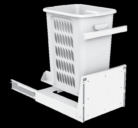 Both models include the same high quality, light-weight plastic hamper with moulded handles for easy grip and solid base to prevent drips. PLASTIC HAMPER FEATURES.