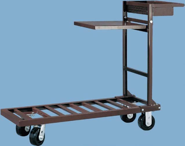 HEAVY DUTY CARTS Built to carry up to 1800 lbs Steel U-Boat Powder-coated steel with solid steel diamond deck.