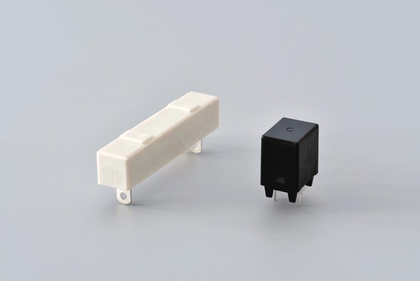 Positive Thermistors Posi- Curie temperature 50 to 240 C for Heater This type thermistor heats up quickly and evenly until reaching the desired temperature.