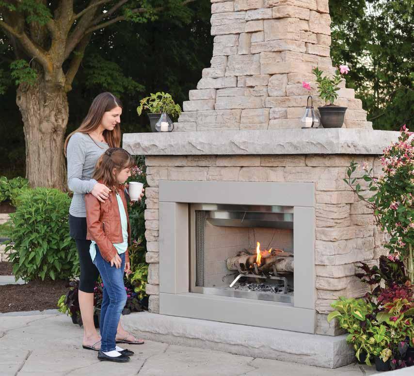 FIREPLACE KITS A bright feature for your warm