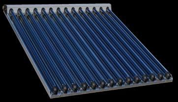 Vacuum tube collectors TC 25/14 (for on-roof installation) VACUUM TUBE Collectors Technical characteristics: Borosilicate glass tubes Copper pipes High-efficiency blue absorber Aluminium reflector