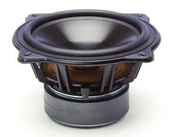 Remarkable midrange clarity, superb extended bass response and freedom from unwanted resonances and distortions. Advanced Carbon-Infused Injection-Molded Polypropylene Bass Cones.
