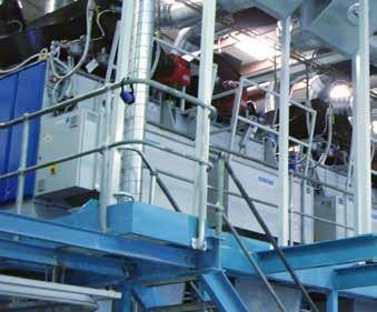 The steam-free Senking Universal Gas Senking Universal Gas The steam-free continuous batch washer is equipped with the gas-operated heating unit, which heats up the process water in the compartments