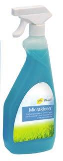 The recommended cleaner for use with the Spectrum Sleeve and Eco-mat Helps remove urine based malodours A natural product that doesn t harm the environment A highly effective cleaner