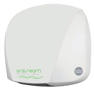Our hand dryer range gives you a choice of powerful... Airstream Pure The exclusive Airstream Pure offers a fast dry time of less than 15 seconds, and with its integral HEPA filters removes 99.