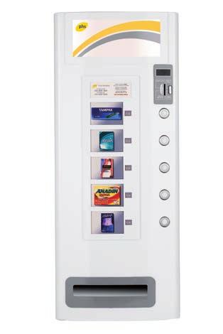 Provide customers and staff the facilities to easily purchase emergency hygiene products Ultra Vend Designed with convenience in mind, the Ultra Vend is ideal for both men s and women s washrooms