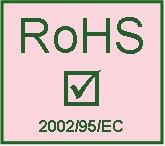 .. 60 C Humidity <95% r.h. conformity to EMC directive 2004/108/EC C-tick conformity to EMC emission standard AS/NZS 61000.6.3: 2007 Reduction of hazardous substances 2002/95/EG General Product
