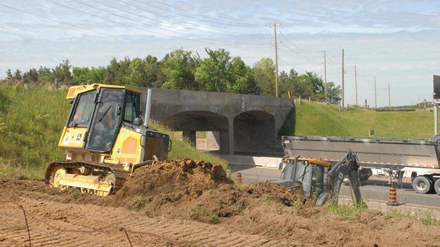 Interchange. Geotechnical The general area is located at the western edge of the Peterborough Drumlin Field, a rolling till plain located north of the Oak Ridges Moraine.