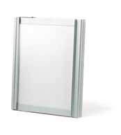 covered plasterboard ramed mirror
