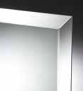 Mirrors can be manufactured in most sizes to meet your needs. Style suggestions Bevelled edge vailable on all designs.
