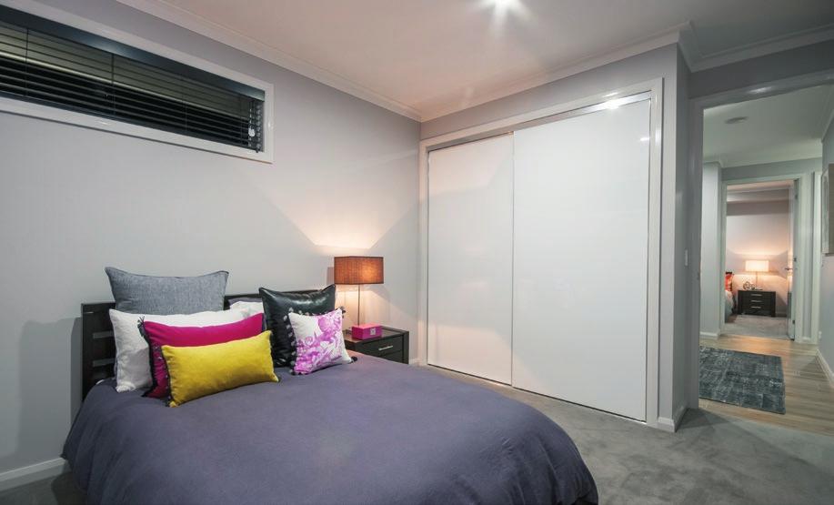 Available in a wide range of infill options, including vinyl, mirror, coloured glass and painted glass, you ll find an Essential wardrobe door to suit every bedroom in your home.