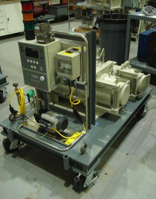 icam PING Particulate Iodine & Noble Gas Skid External Iodine & NG Detectors in