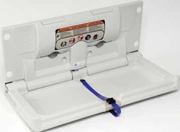 HORIZONTAL NAPPY CHANGING UNIT Moulded
