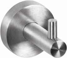 ROBE HOOK Satin Stainless Steel BC 729 DOLPHIN
