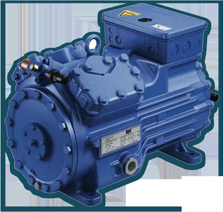 REFRIGERATION COMPRESSORS TMS acts very sensitively in the selection of refrigeration compressors which are used in the VKS Series.