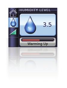 Adjusting humidity level Ranging from OFF to 6, you can adjust the humidity level at any time to find the setting that is most comfortable for you. To adjust the humidity level: 1.