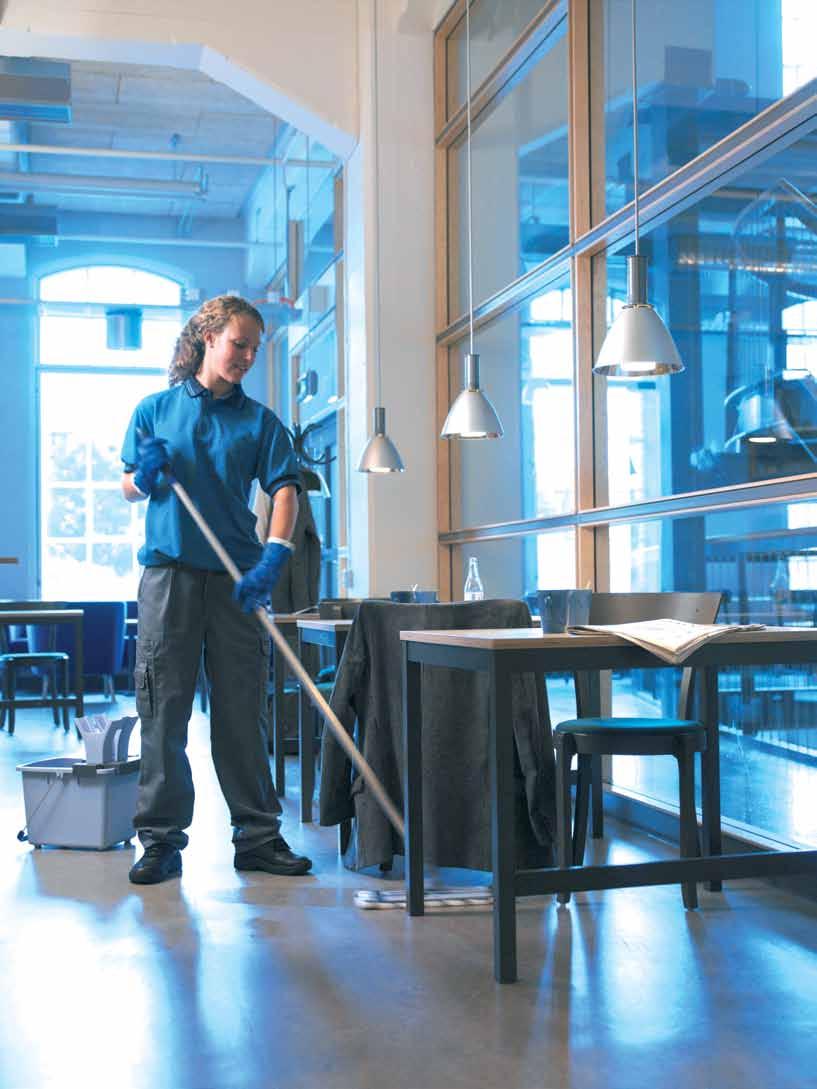 Floor Cleaning // mopping systems Fill your bucket with new energy 9 Are you having problems with traditional mopping?
