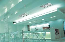 Builtin Series 05 2 Way Cassette stylish & silent The 2 way cassette is slim and at only 230 deep ideal for shallow ceiling voids. The body and panel are also extremely lightweight.