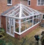 This is a flat fronted conservatory which because of its rectangular shape offers a
