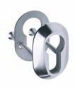 4659E: cyl/blind 4559E: cyl/cyl 4759E: blind/cyl 5559E: cyl/cyl+handle Flip up handles For Evolution and Modular bathroom locks.