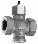 Temperature regulator with a manual adjuster for manual control of the process Connection to globe valves and three-way valves G ½ to G 1 DN 15 to 50 PN 25 Double adapter Do3 K and manual adjuster in