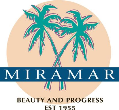 CITY OF MIRAMAR The City of Miramar has an estimated population of 112,552 and encompasses approximately 19,969 acres, with 1.6 miles of frontage on SR 7/U.S. 441.