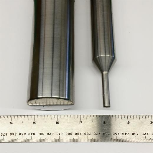 (a) Comparison of ASTM pin and CBR puncture testing standards (b) Plungers used for CBR and pin puncture strength