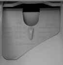 Do not use with pre-wash programmes A and B. 1 Pull the liquid 2 Push this flap retaining flap down until it is towards you. secure.