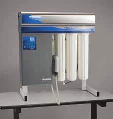 COMPANION PRODUCTS WaterPro RO Systems Connect to Labconco glassware washers to provide purified water for the rinse cycles.