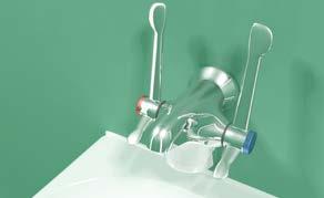 options Fixtures and fittings used by healthcare staff and patients should be designed wherever possible to