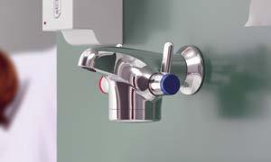It is important that water does not fall directly into the plughole and the extension pieces give the designer