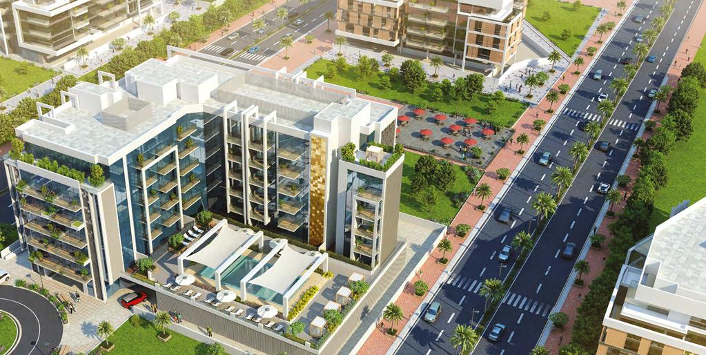 Space And Serenity Azizi Gardens comprises a total of 51 one- and two-bedroom apartments that offer the best of contemporary living with a natural vibe.