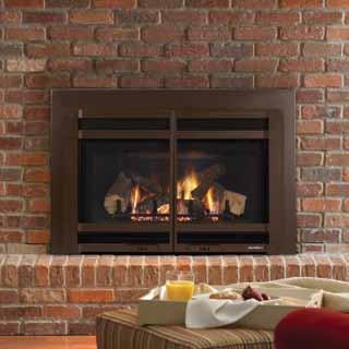 Grand-I35 The Grand I-35 is the largest Heat & Glo Direct Vent gas insert available.