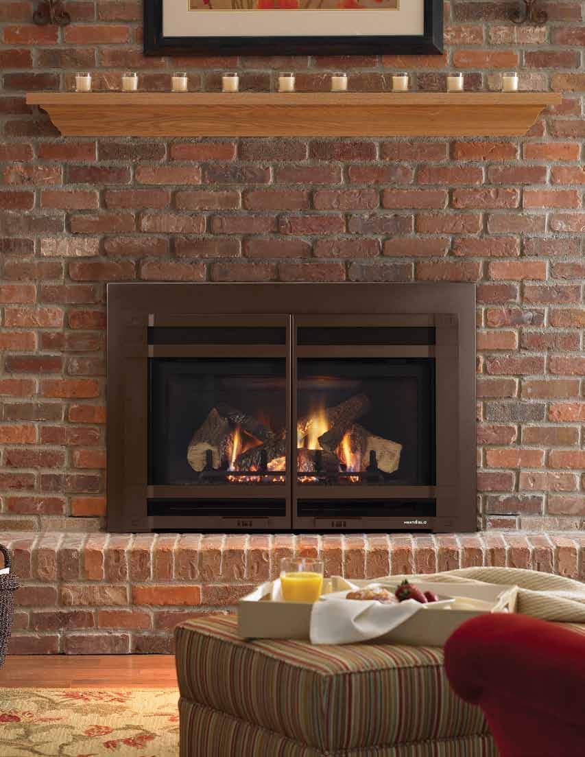 A new fireplace in 4 Easy Steps 1) Measure your existing fireplace 2) Choose your insert 3)