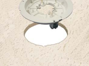 There is an enhanced volume output of sound and speech from a semi flush mounted S-Quad.