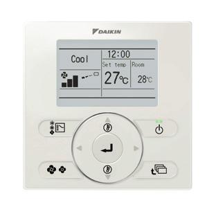 ControlleD at NAV EASE CONTROLLER (STANDARD) Daikin s NAV EASE controller is the standard controller for your Daikin air conditioning system *, giving you simple, one-touch control over your in-home