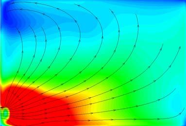 Velocity distribution above the diffuse